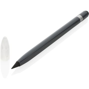 Aluminium Inkless Pen With Eraser - grey - main image