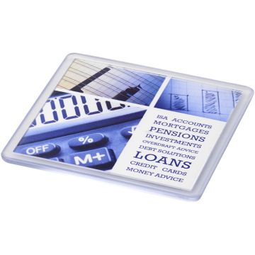 Ellison Vierkante Kunststof Onderzetter Met Papieren Inlay